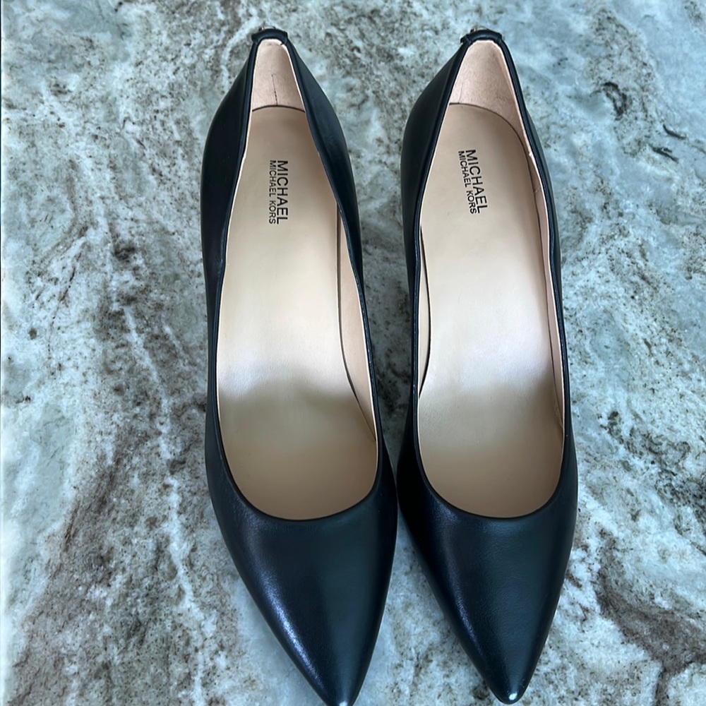 Michael Kors heels NEW black size 12m no box